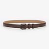 Women's Designer Versatile Black Leather Belt - Genuine High-Grade Cowhide, Unisex, Perfect for Jeans.