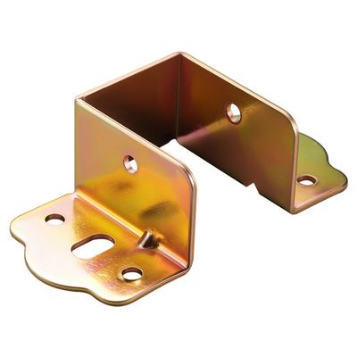 Bettgitterhalterungen Hochbelastbare Stützmetallscharniere Verzinkte Ausführung