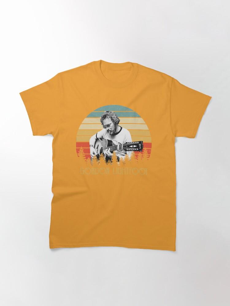 Gordon Lightfoot Music Vintage Retro Vintage 80S Gordon Folk Music Love You Fans Classic T-Shirt