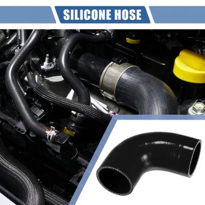 1pc 60mm 236" ID 90mm 354" Length 90 Degrees  Car Silicone Hose Universal