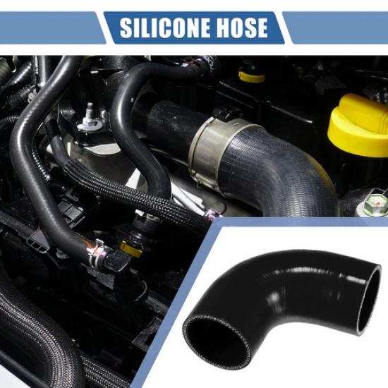 1 шт. 60 мм 236  ID 90 мм 354  Длина 90 градусов Автомобильный силиконовый шланг Универсальный