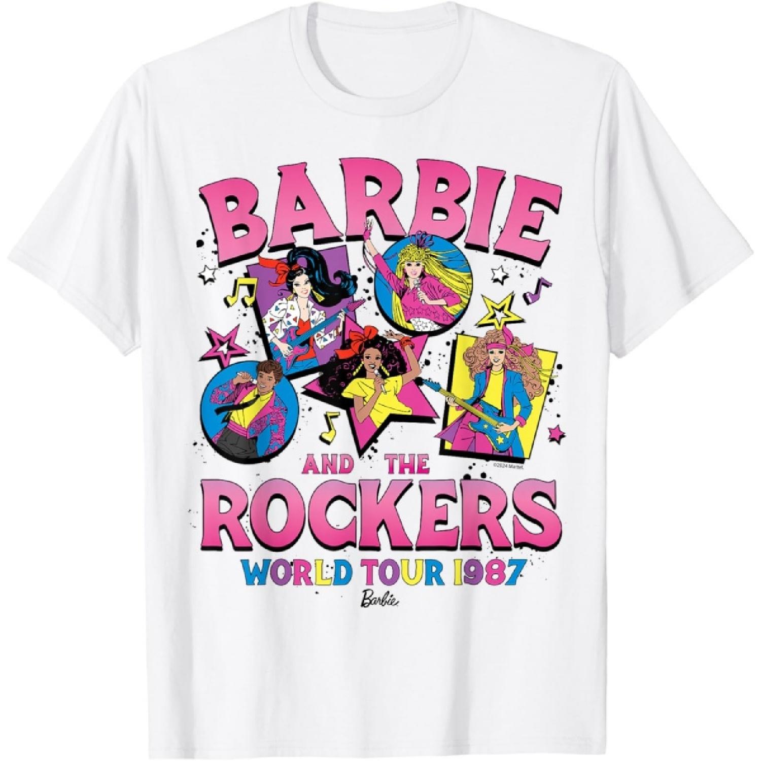 Футболка Barbie - И Рокеры Музыкальный Мировой Тур 1997 S