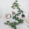 Artificial Simulation Green Plant Vine 72 Mesh Money Leaf Eucalyptus Leaf Home Decoration Simulation Eucalyptus Vine