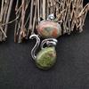 Natürlicher Kristall Katzen Anhänger Halskette Mit Amethyst Und Rosenquarz Für Einzigartigen Schmuck Geschenk