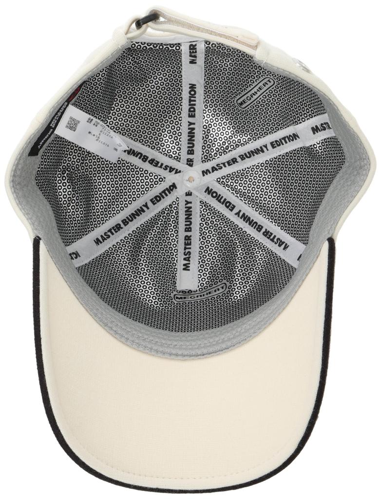 [Master Bunny] Unisex Cap (Heat Retention, Anti-Pilling)  Golf Hat  758-3287101 030White FR