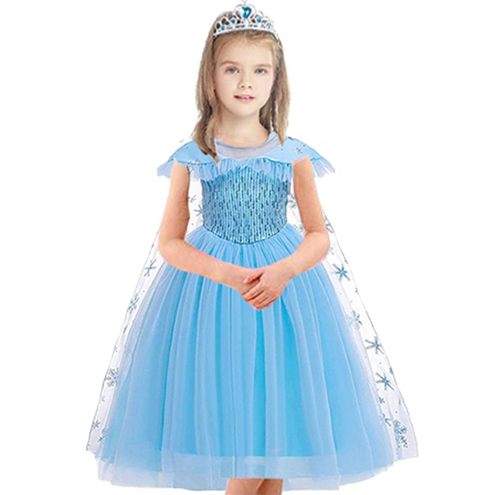 

Платья Эльзы для девочек, костюм Анны, одежда для детей, платье принцессы для косплея, платье Снежной королевы, детская вечеринка на день рождения