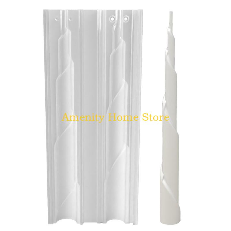 

F26C Twisted Rod Silicone Molds 3D Cylinder Molds Scented Molds Handmade Soap Molds DIY Making Supplies
