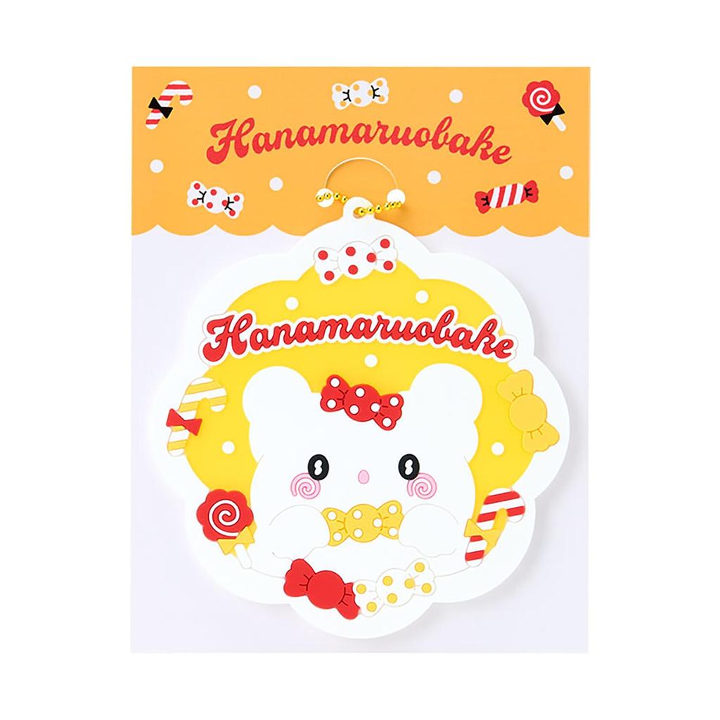 Sanrio Rubberen Onderzetter (Ik hou van snoep) Hanamaru Ghost PVCStaal 485501