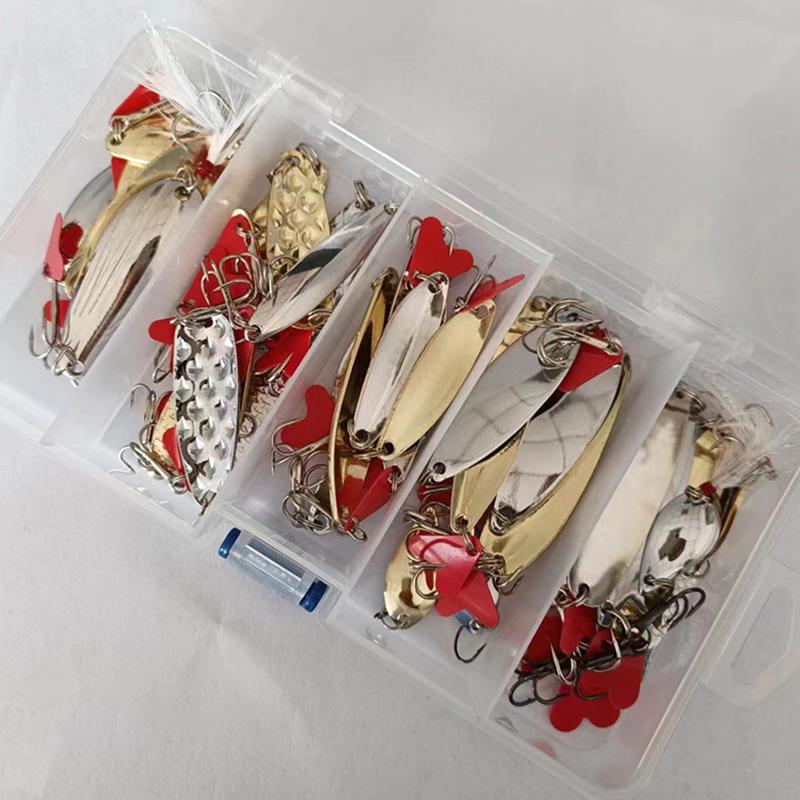 Mixed Fishing Lure Set Minnow Spoon Lure Soft Lure Fishing Accessory In Box Artificial Bait For Bass Pike Crank Dropshipping