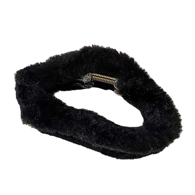 New Large Claw Clip Plush Cloud Hair Clip Stage Performances Barrettes for Women and Girls