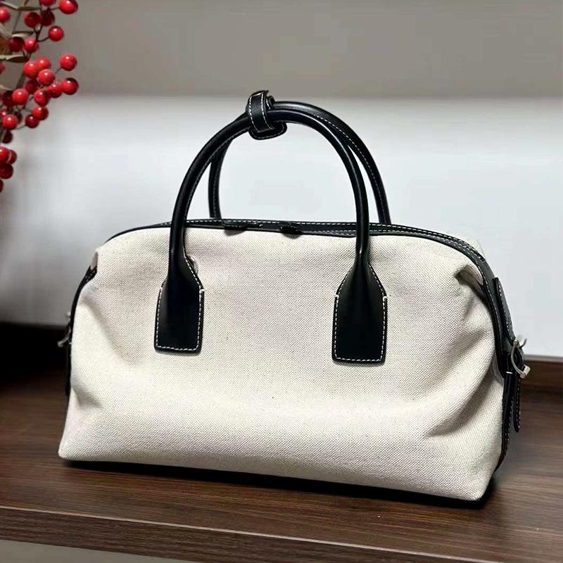 

Роскошная модная сумка-тоут большой вместимости для женщин, нишевая сумка для боулинга, повседневная сумка, официальная сумка для документов юриста, сумка через плечо с одним ремнем 32x13x24 CM чёрный