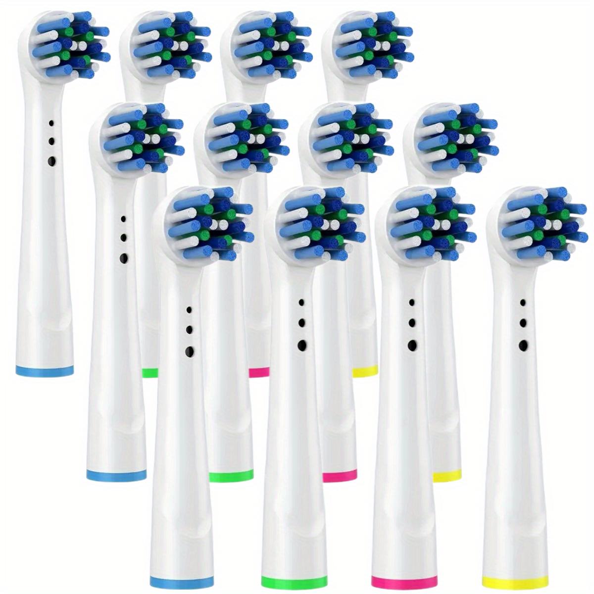 4/12/16 Pièces Têtes de Brosse à Dents de Remplacement Compatibles avec les Têtes de Brosse à Dents Électriques Oral-B Braun Professional