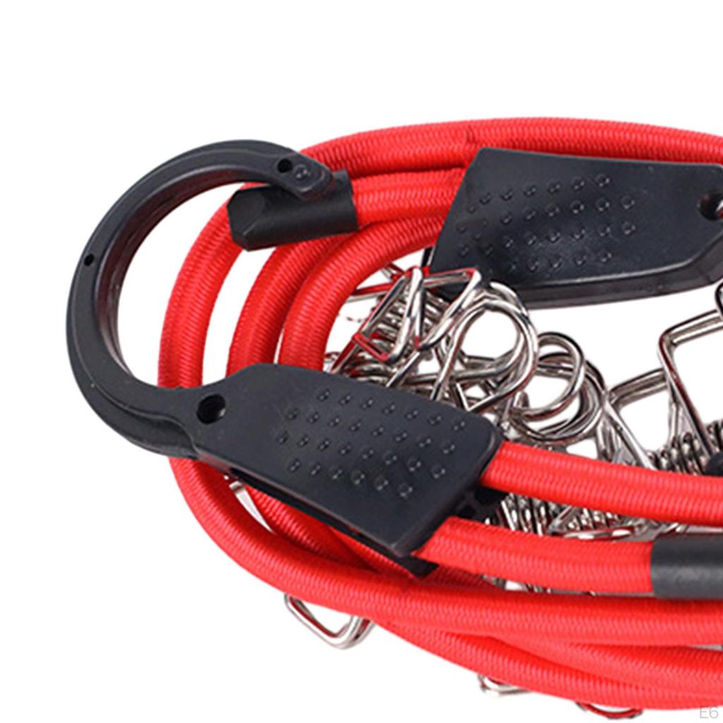 Adjustable Cord Bungie Rope Premium Rubber Easy to Install Strap Clothesline for Luggage