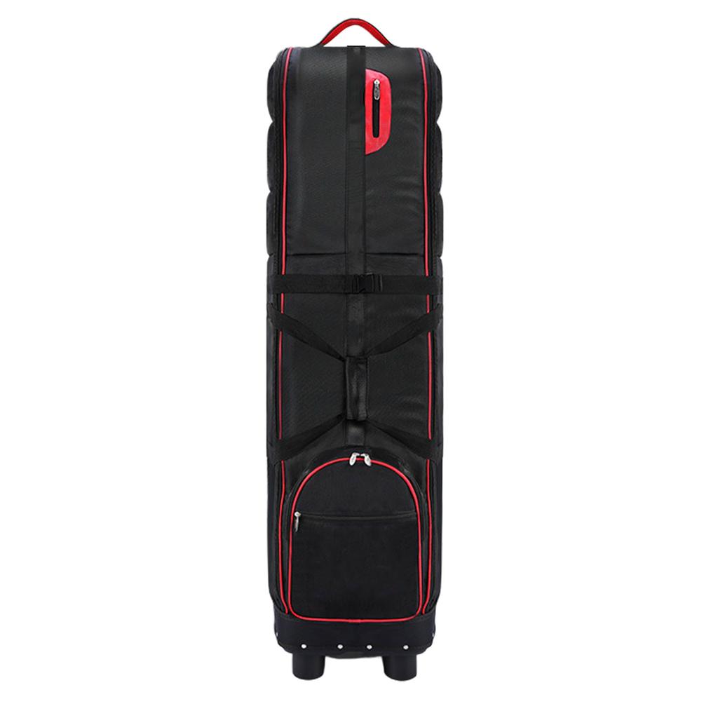 Travel Bag Thickened Nylon Foldable Bag with Wheels Combination Lock for Airlines