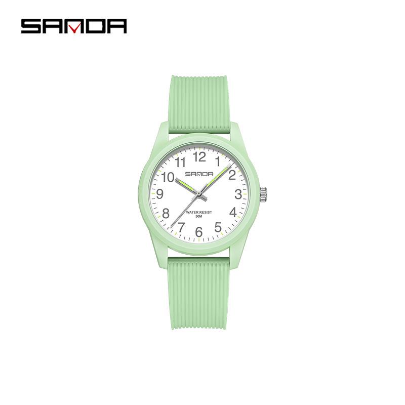 Sanda Creative Calendar Wristwatch for Students – Versatile Fashion Dial for Men & Women