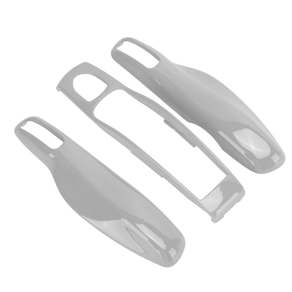 Key Fob Cover Shell Protector Car Modification Replacement for Panamera Cayenne MACAN Boxster Cayman 911 718Grey