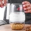 Nut Grinder Food Grade User-friendly ABS Hand-Crank Garlic Grinder Nut Masher Gadget for Home