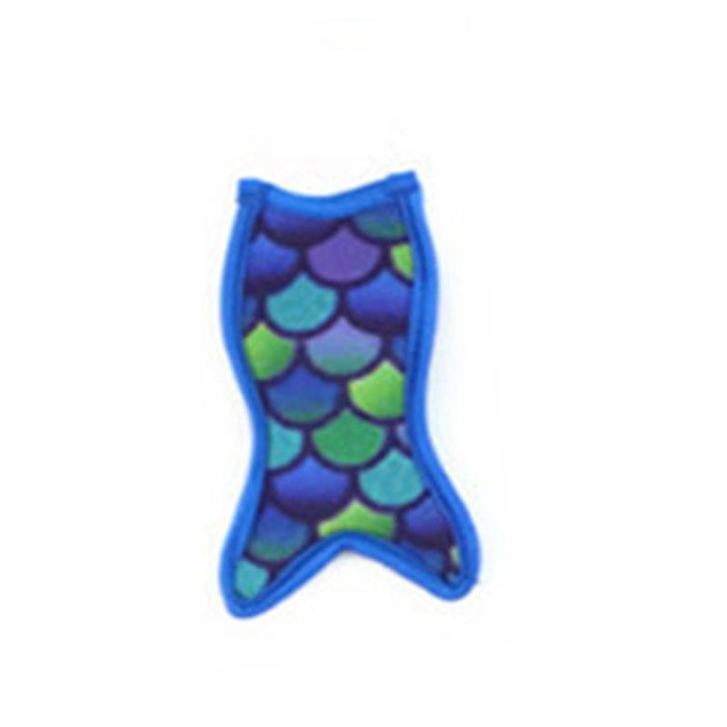 1PC Keep Cooled Icy Pole Holder Popsicle Cover Fish Tail Reusable Colorful