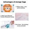 Dirty Clothes Storage Basket Bathroom Storage Bucket Foldable Storage Bag