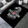 Besiktas Gymnastics Club Custom Name Carpet Rug For Living Room Bedroom Home Sofa Decoration Kids Play Nonslip Floor Mat