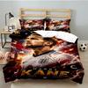 3PCS Football Player Kane  Bedding set,Ideal for1pc Duvet Cover And 2pcs Pillowcases Perfect for Christmas gift,Ideal for Bedroom, Dormitory