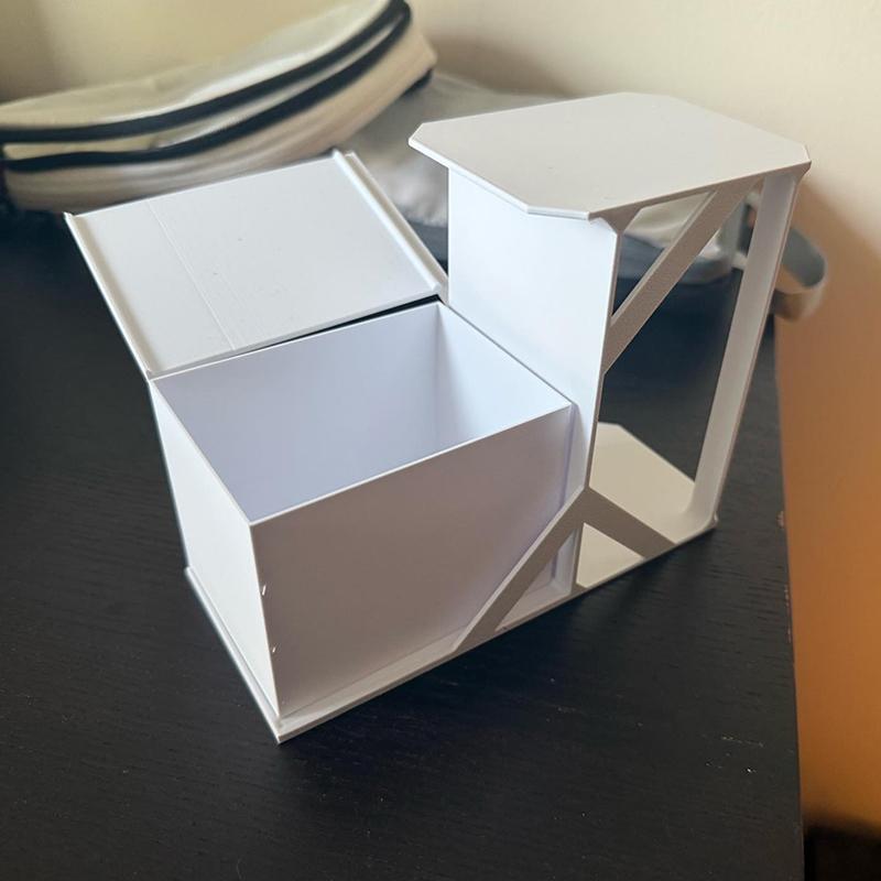 Sammelkarten-Scanner-Ständer Telefonhalter Kartenbox MTG-Karten Kunststoff-Organizer, Einfaches Kartenscannen Preisprüfung Universell