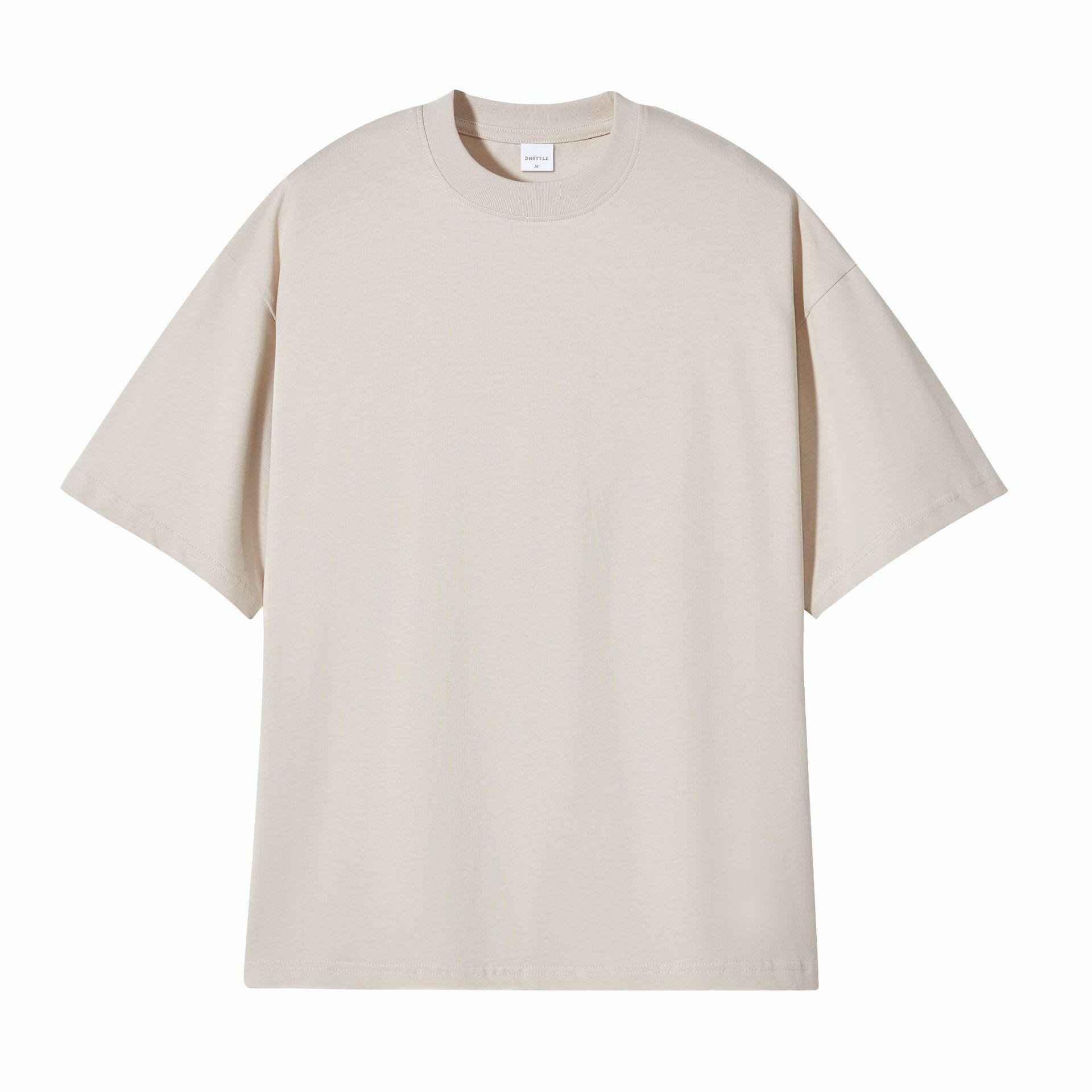 

Women s Japanese Trendy Loose Fit American Retro Double Yarn Cotton T-Shirt 3XL
