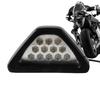 Triangle LED Brake Lights, Motorcycle LED Rear Fog Lights, Rear Tail Lamp Brake Stop