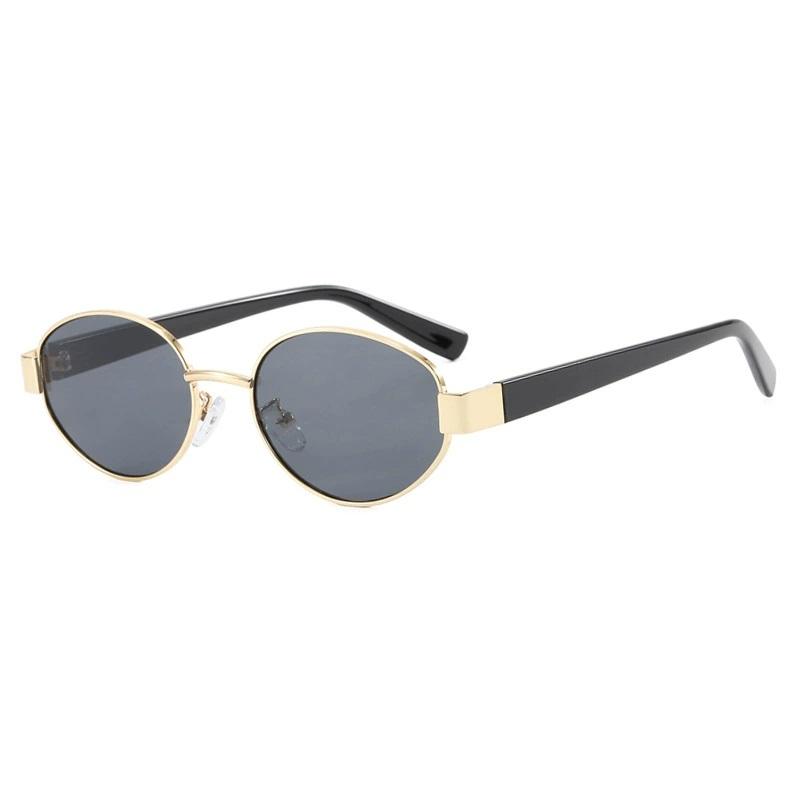 

Солнцезащитные очки в стиле ретро овальной формы для женщин и мужчин 2025 года, новый модный дизайн, солнцезащитные очки с защитой UV400, солнцезащитные очки для женщин as shown