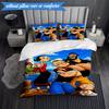 Set Biancheria da Letto con Popeye che Mostra la sua Forza, Include 1 Copripiumino e 2 Federe, Perfetto per Camera da Letto, Dormitorio, Regalo di Natale per Fan
