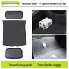Tesla Model Y Front & Rear Trunk Mats - Waterproof TPE Injection Molded