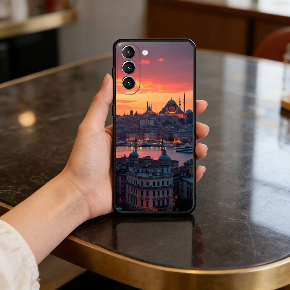Turkey I-Istanbul S-Scenery Case for Samsung Galaxy S21 S25 FE S24 S23 Ultra S20 S9 S22 Plus S10 TPU Cover