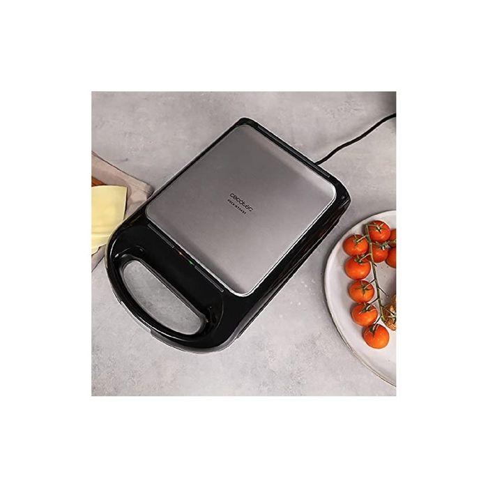 Machine à sandwich - Cecotec - Rock'n Toast - 3 en 1 - 1500 W - Plaques anti-adhésives