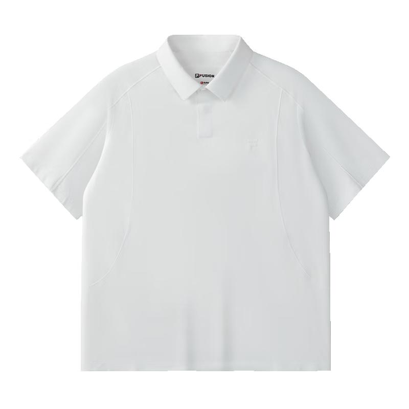 FILA FUSION Men s Knitted Short Sleeve Polo Shirt L