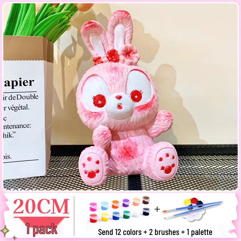 Kids DIY Plaster Figure Painting Kit