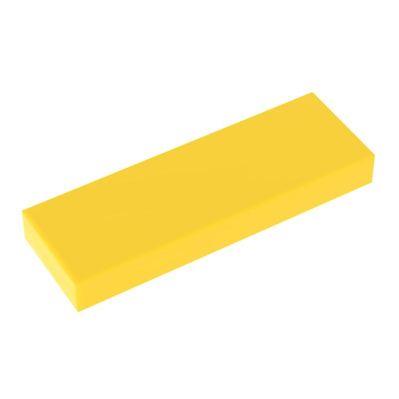 50&100&200PCS Tile 63864 DIY 1x3 Building Blocks Bricks Smooth Educational Creative Toys Children Size Compatible Famous Brand