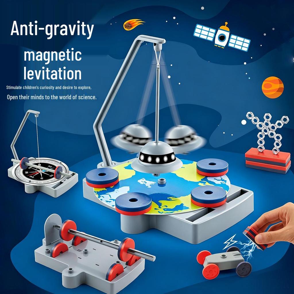 Children's 12-in-1 Anti-gravity Magnetic Levitation Science Kit