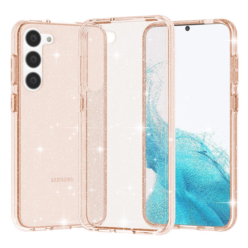 AMORUS For Samsung Galaxy S23+ Case Soft TPU Hard PC Back Shockproof Phone Cover