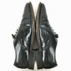 80er-90er Vintage BOSTONIAN Vollleder Wingtip Full Brogue Schwarz Größe 8.5D 26.0-26.5 Herren(GEBRAUCHT)
