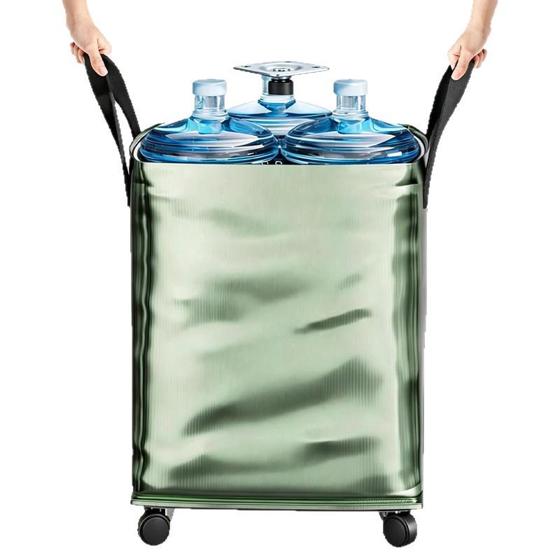 Borse contenitore con ruote di grande capacità: Valigie da viaggio con rotelle stile rullo aggiornate