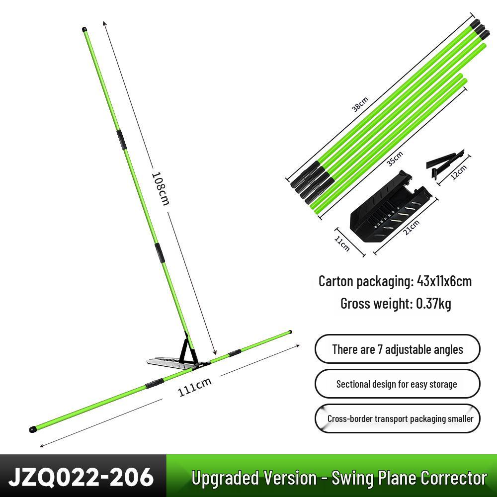 PGM Golf Flat Swing Practice Corrector: Swing Angle & Posture Training