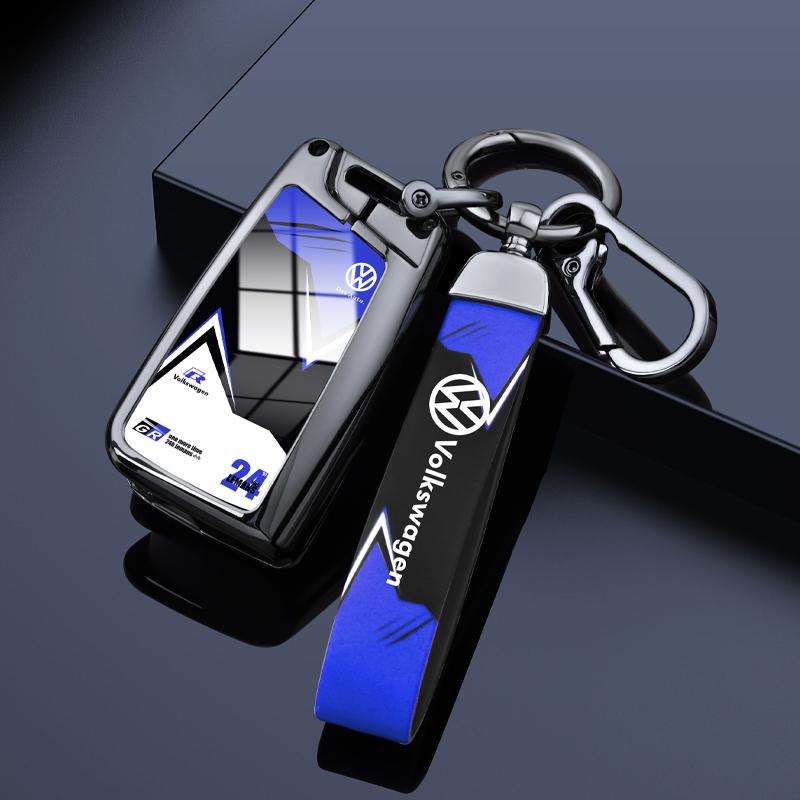 2025 Hot Fashing Zinc Alloy Car Key Case Cover Shell For Volkswagen VW Polo Golf 7 MK7 Tiguan Passat Jetta E-golf Keychain Acces
