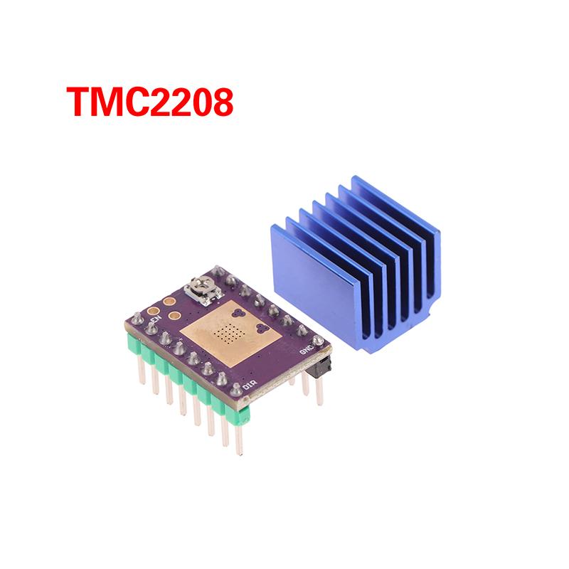 Аксессуары для 3D-принтера Шаговый двигатель Ультратихий драйверный модуль Tmc2209 Tmc2208 Atd5833 A2
