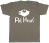 Pot Head Unisexs Ladies Unisexs Unisex TShirt