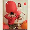 Anta Good Fortune Red Hooded Sweatshirt