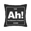 P-Project Hail Mary Pillow Cover AH! Element of Surprise Comfy Cushion Cover Vintage Pillow Case For Sofa Home Decor