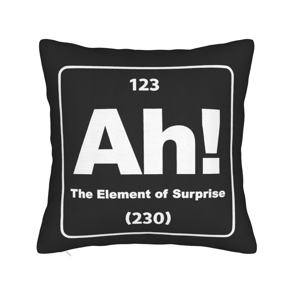 P-Project Hail Mary Pillow Cover AH! Element of Surprise Comfy Cushion Cover Vintage Pillow Case For Sofa Home Decor