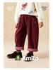 Winter 2025 Girls' Fleece-Lined Warm Casual Pants