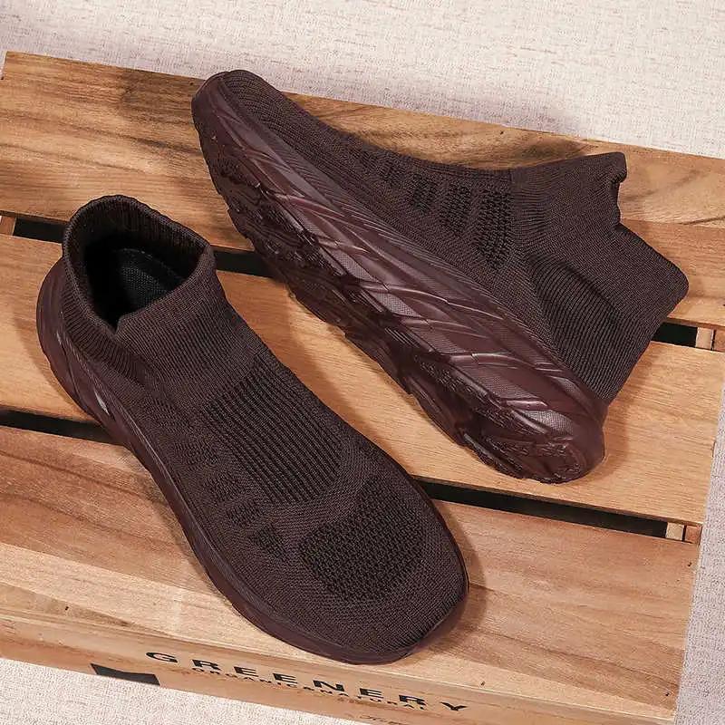 Fashion Angle Warming Men's Beige Shoes Running Basketball Sneakers For Man Training & Exercise Sports Holiday Second Hand