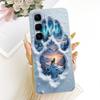 Phone Case For Infinix Hot 60 Pro 60i Black Cat Cartoon Dragon Animals Pattern Bumper For Hot 60 Pro+ Soft Liquid Silicone Cover
